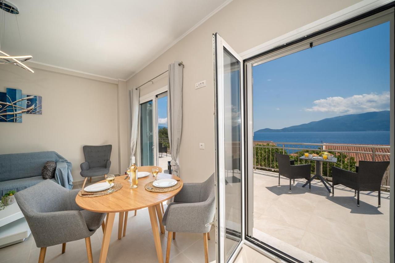 Maritina'S Apartments Amazing Sea View Agia Efimia Exterior foto